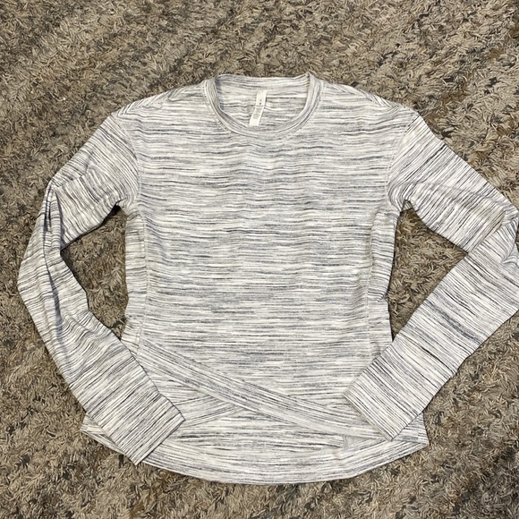 Lululemon Close to Crossing LS Rulu sz medium LW3CEJS - Picture 5 of 11